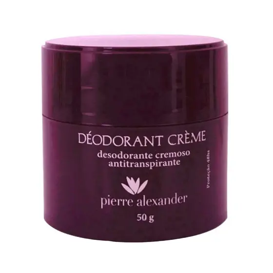 Desodorante Antitranspirante em Creme - 50g - PIERRE