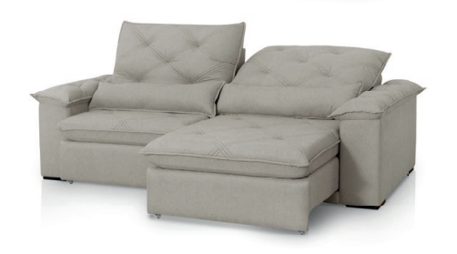 Sofá Everest Retrátil Reclinável 2 Assentos Alto Padrão 2,90 Mt