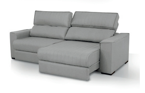 Sofá Portinari Retrátil Reclinável 2 Assentos Alto Padrão 2,90 Mt