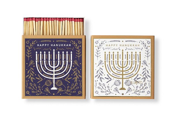 CAIXA HANUKKAH ALLUMETTES