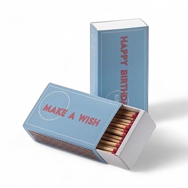 CAIXA WISH AZUL ALLUMETTES