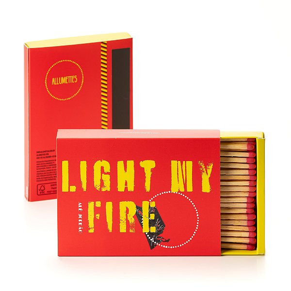 CAIXA LIGHT MY FIRE ALÊ JORDÃO