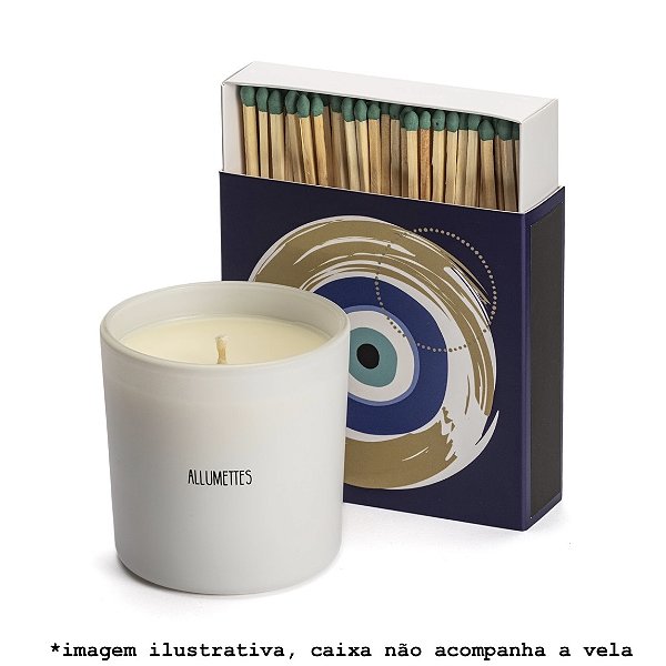 VELA PERFUMADA BRANCA ALLUMETTES