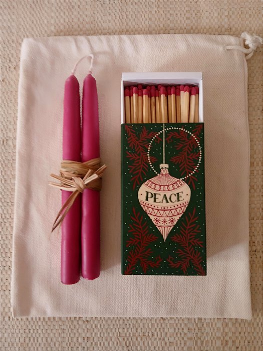 KIT PEACE + PRINCESAS FÚCSIAS