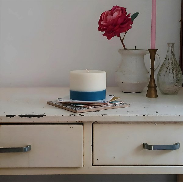 VELA ALBA 1 BRANCO E AZUL