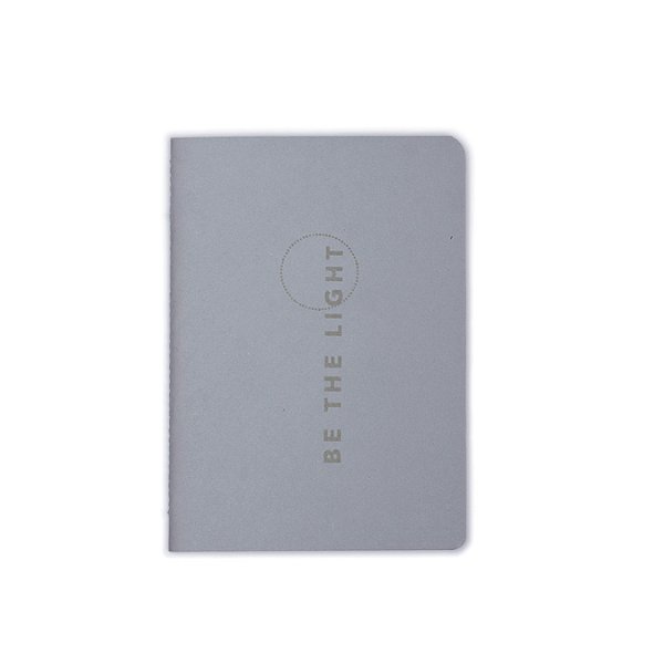 CADERNO BE THE LIGHT CINZA PAPELARIA + ALLUMETTES