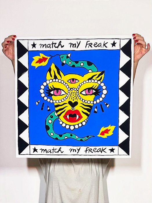 QUADRO "MATCH MY FREAK" ANA STRUMPF