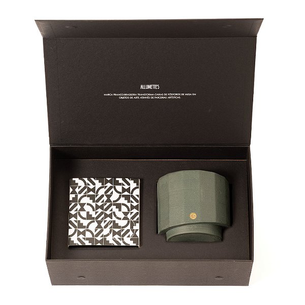 KIT MEMORIAL ATHOS BULCÃO + VELA VERDE CASA OLIN