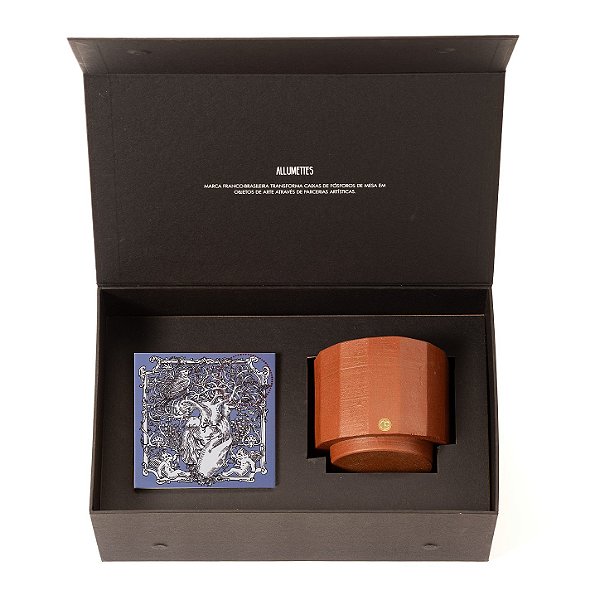 KIT LA PASSION NICOLE BUSTAMANTE + VELA TERRACOTA CASA OLIN