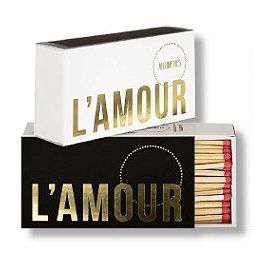 CAIXA L'AMOUR ALLUMETTES