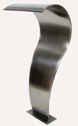 CASCATA INOX SERTECH NAJA 1 MT AÇO 316 SEFFER GA3