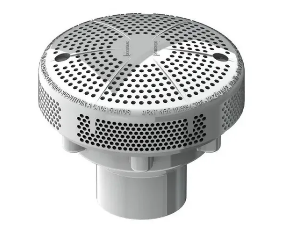 DRENO FUNDO 10/50 ABS VINIL TUBO 50MM SODRAMAR