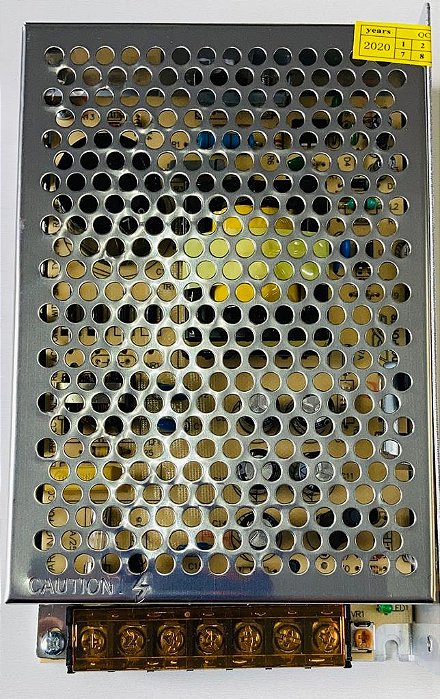 FONTE 12v 15a 180w CHAVEADA METALICA BIVOLT 110/220 MAX AMPER F8