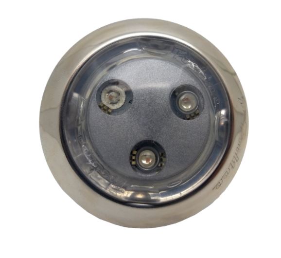 REFLETOR POLI ULTRA 27 RGB INOX POOLTEC