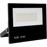 REFLETOR LED SMD 50W BRANCO FRIO MAX AMPER E8
