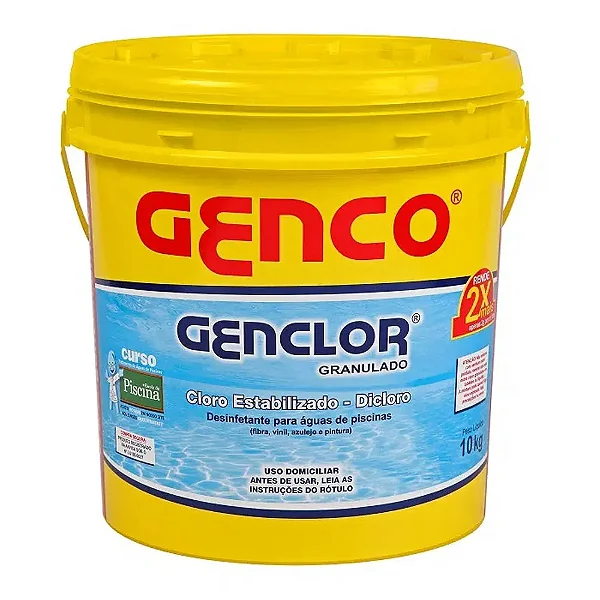 CLORO 10KG ESTABILIZADO GRANULADO GENCLOR GENCO
