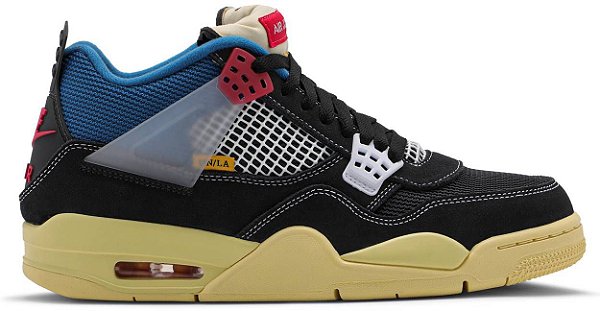 AIR JORDAN 4 RETRO X UNION LA ' OFF NOIR '