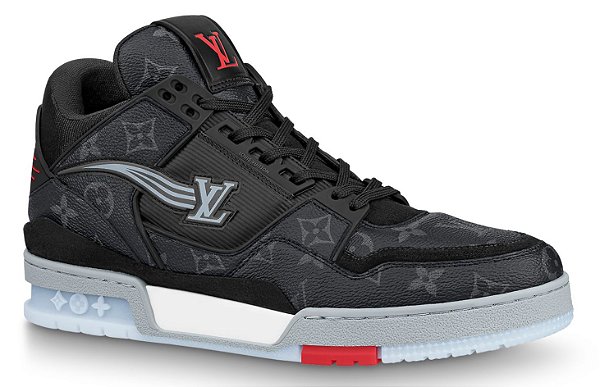 TÊNIS LOUIS VUITTON TRAINER ' BLACK '