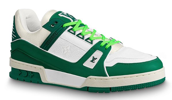 TÊNIS LOUIS VUITTON TRAINER ' GREEN ' - Os melhores Tênis estão aqui