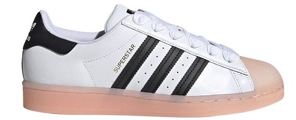 TÊNIS ADIDAS SUPERSTAR ' RUBBER SHELLTOE CORAL '