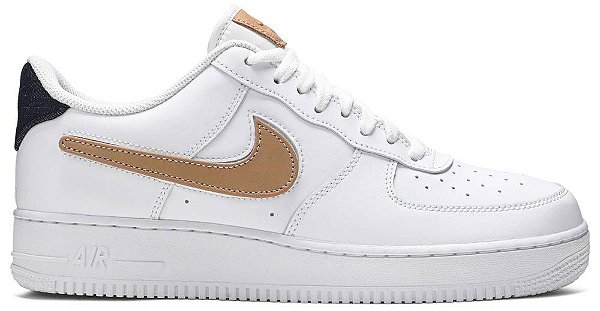 Nike af1 swoosh hot sale pack white pastel