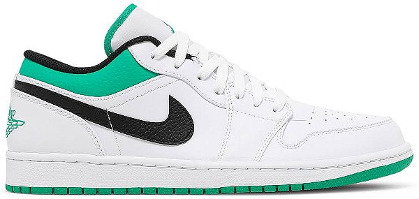 AIR JORDAN 1 LOW ' WHITE LUCKY GREEN '