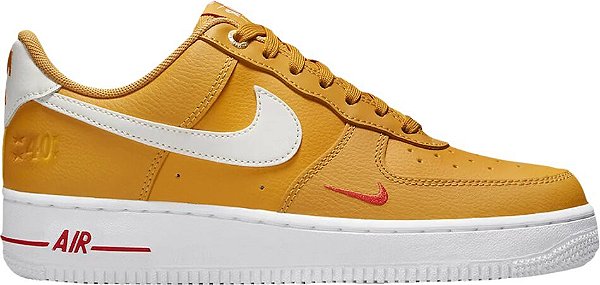 Mustard yellow store air force ones