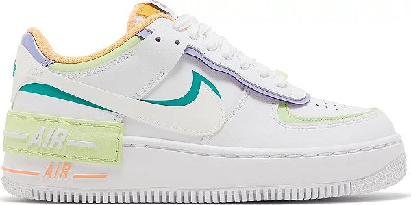 NIKE AIR FORCE 1 SHADOW ' WHITE MULTI-COLOR '