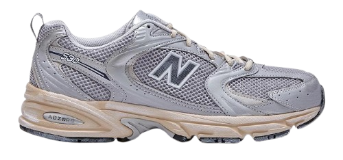 NEW BALANCE 530 ' WHITE SILVER METALLIC '