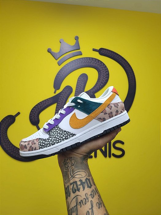 Nike Dunk Low ' Safari Mix ' - A PRONTA ENTREGA