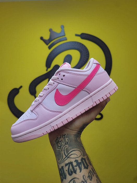 Nike Dunk Low ' Triple Pink ' - A PRONTA ENTREGA