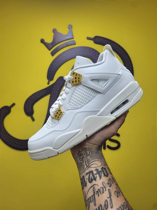 Air Jordan 4 Retro ' Gold Metallic ' - A PRONTA ENTREGA