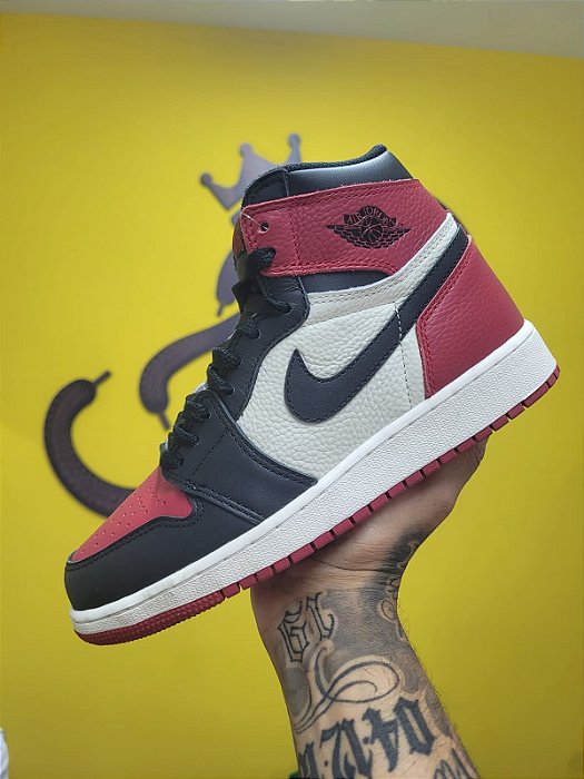 Air Jordan 1 High OG ' Bred Toe ' - A PRONTA ENTREGA