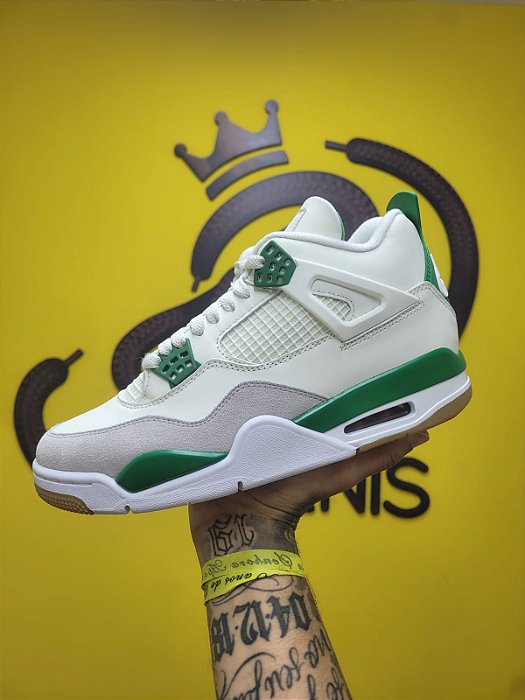 Air Jordan 4 Retro Nike SB X 'Pine Green  ' - A PRONTA ENTREGA