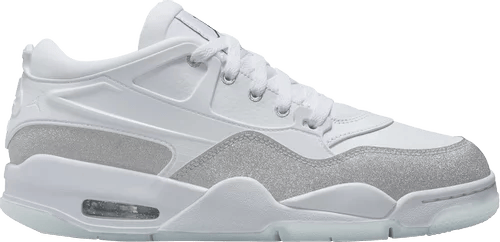 AIR JORDAN 4 RM ' WHITE SILVER GLITTER '