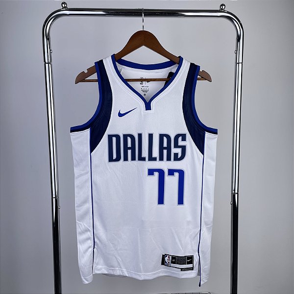 REGATA NBA DALLAS MAVERICKS NIKE ASSOCIATION EDITION SWIGMAN JERSEY BRANCA LUKA DONCIC 77