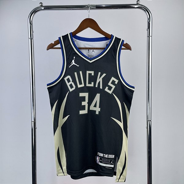 REGATA NBA MILWAUKEE BUCKS JORDAN EDITTION SWIGMAN JERSEY GIANNIS ANTETOKOUNMPO 34