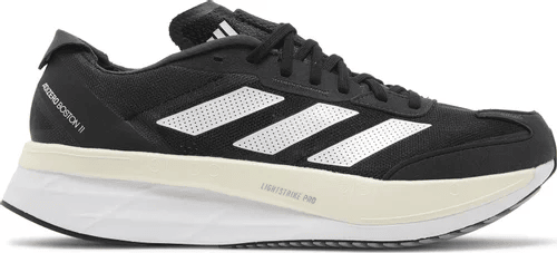 ADIDAS ADIZERO ADIOS PRO 3 BOSTON 11 ' BLACK WHITE CARBON '