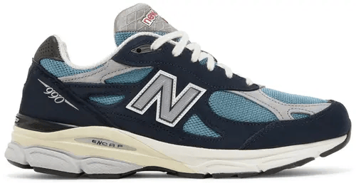 NEW BALANCE TEDDY SANTIS X 990 V2 MADE IN USA ' NAVY '