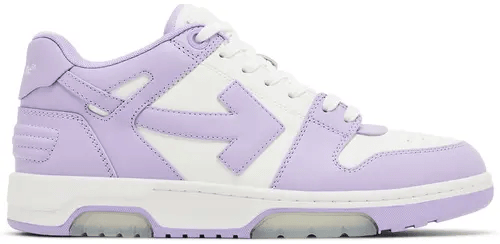 TÊNIS OFF-WHITE OUT OFFICE LOW ' LILAC PURPLE WHITE '