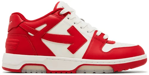 TÊNIS OFF-WHITE OUT OFFICE LOW ' RED WHITE ' 2024