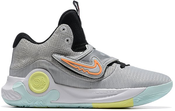 NIKE KD TREY 5 X WOLF GREY VOLT CRIMSON