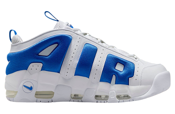 NIKE AIR MORE UPTEMPO LOW ' WHITE HYPER ROYAL '