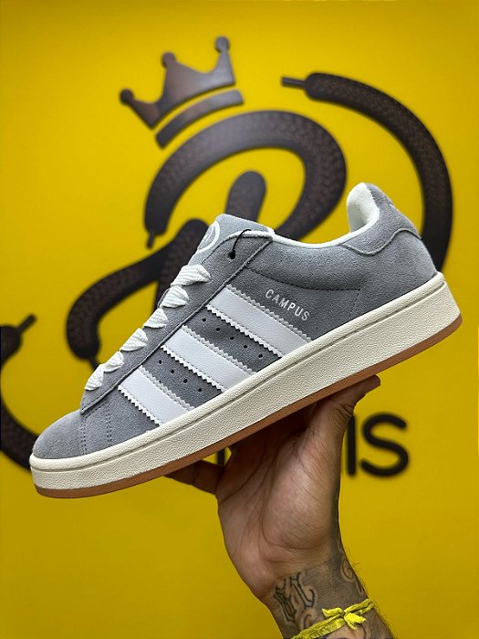 Adidas Campus Grey Gum - A PRONTA ENTREGA