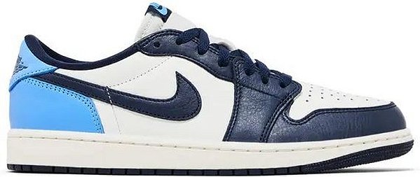 AIR JORDAN 1 LOW RETRO OG OBSIDIAN UNC