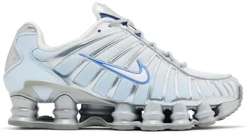 NIKE SHOX TL ' METALLIC PLATINUM BLUE TINT '
