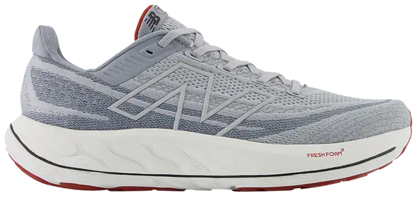 NEW BALANCE FRESH FOAM X VONGO V6 ALUMINUM GREY BRICK RED