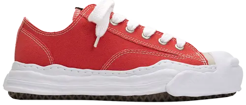 TÊNIS MAISON MIHARA YASUHIRO HANK OG SOLE CANVAS LOW ORANGE