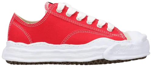 TÊNIS MAISON MIHARA YASUHIRO HANK OG SOLE CANVAS LOW RED