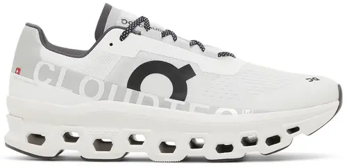 TÊNIS ON CLOUDMONSTER WHITE BLACK